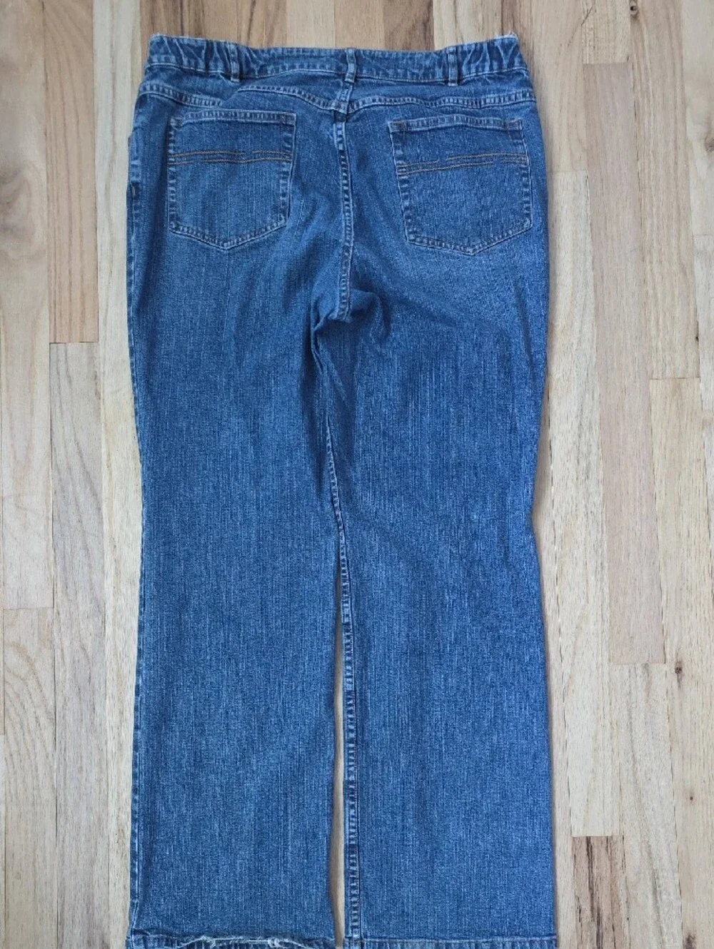 J. Jill Women's Bootcut Jeans in Medium Blue Denim